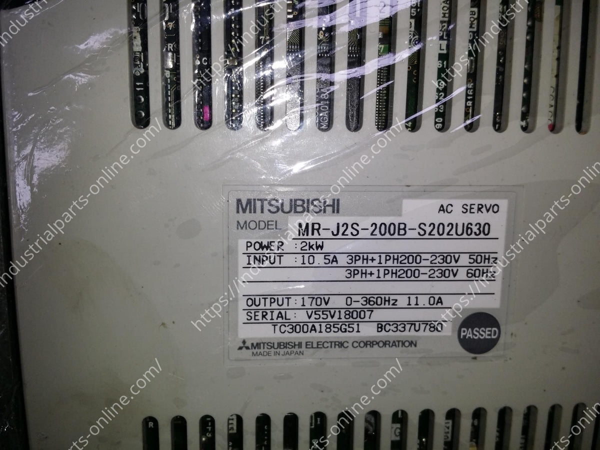 MR-J2S-200B-S202U630 Mitsubishi mr-J2S servo motor driver encoder ampl –  GREENWAY