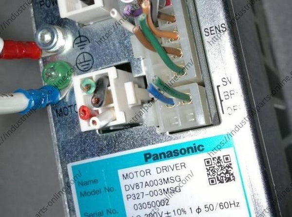 DV87A003MSG   panasonic AC servo driver SMT  driver   P327-003MSG - industry-mall