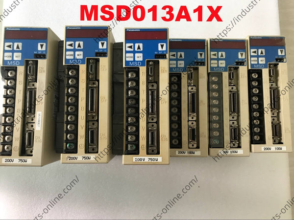 MSD013A1X panasonic AC servo driver 100w