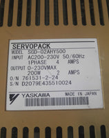 SGD-02AHY500 yaskawa AC servo motor driver SGD series